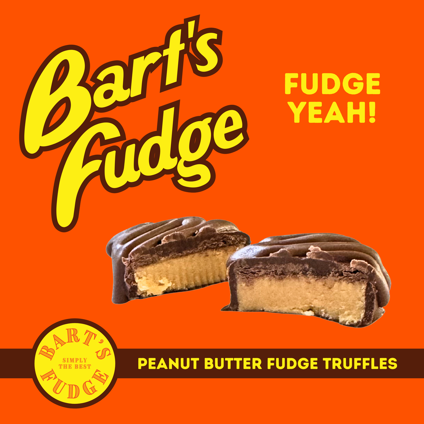 Peanut Butter Fudge Truffles