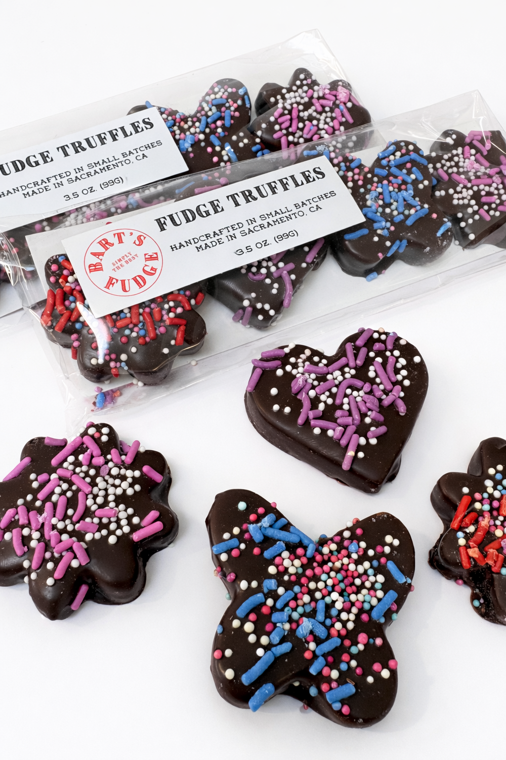 Mother's Day Chocolate Fudge Truffles