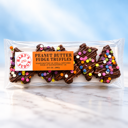 Festive Christmas Tree Fudge Truffles